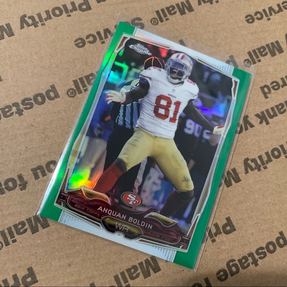Anquan Boldin โ14 Topps Chrome Card - Picture 2 of 6